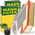 MANN FILTER INSPEKTIONSPAKET passend für RENAULT CLIO 3 MODUS/GRAND 1.2+16V