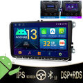 9" DAB+ Android13 Autoradio GPS Navi Fur VW Golf 5 6 Plus Touran Tiguan PassatB6