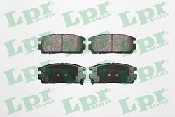 Bremsbelagsatz Scheibenbremse LPR 05P1323 für CAPTIVA CHEVROLET OPEL ANTARA L07