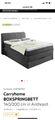 Carryhome BOXSPRINGBETT 140/200 cm in Anthrazit