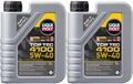 Liqui Moly 3700 Top Tec 4100 5W-40 Motoröl 2x 1l = 2 Liter