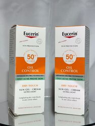 Eucerin Sun Protection Oil Control LSF 50+ Gel-Creme 50ml (2er Pack)