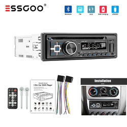 Autoradio 1DIN Mit DVD CD FM Bluetooth Freisprecheinrichtung  USB AUX MP3 Player