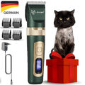 Profi Schermaschine Fell Trimmer Tier Haarschneider Hund Katze Rasierer leise DE