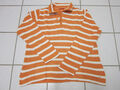 Greystone, Pulli, Sweat-Shirt, orange/weiß, gestreift, Gr. 38
