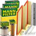 MANN FILTER INSPEKTIONSPAKET passend für 4.2 TDI AUDI Q7 4LB 326 PS