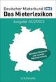 Das Mieterlexikon - Ausgabe 2022/2023 von Deutscher Mieterbund (2022) UNGELESEN