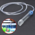 Aquarium Kiesreiniger Siphon Vakuum Wasserwechsler Pumpe Siphon Schlauch