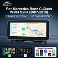 Android 14 8-Kern IPS GPS Autoradio DAB+ CarPlay Für Mercedes Benz C-Klasse W204