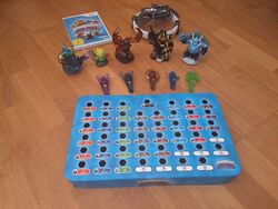 Skylanders Trap Team, Spiel, 5 Figuren +5 Fallen, Portal Nintendo Wii