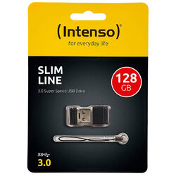 kQ Intenso Slim Line 128 GB USB Stick USB 3.0 SUPERSPEED