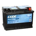 Exide EK700 AGM Autobatterie 12V 70Ah EN760A START-STOP STARTERBATTERIE PKW