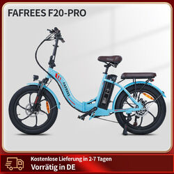 FAFREES F20 PRO e Bike 20 Zoll  Klapprad Elektrofahrrad Akku 18ah Pedelec