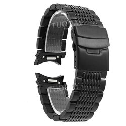 Für Samsung Galaxy Watch 4 6 Classic 43/47mm 5 Pro 7 FE 40/44mm Metall Armband