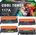 4x XXL 117A Toner für HP 117A W2070A Color Laser MFP 178NWG 179FNG 179FWG 150NW