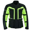 Herren Motorrad Textil Touren schwarz Jacke Winter Motorrad Wasserdicht Jacke