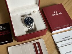 OMEGA SEAMASTER 300  CO-AXIAL - B&P Deutsch 03/2015 - TOP -  21230412003001