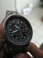 Citizen Chrono Pilot Super Titanio radio CB5850