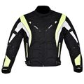 Herren Motorrad Jacke Wasserdicht Cordura Ce Schutzpolster Hohe Sichtbarkeit