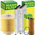 MANN-FILTER INSPEKTIONSPAKET passend für 2.7+3.0 TDI AUDI A6 C6 / 163-240 PS