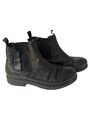 COX Herren Stiefelette Schwarz Leder Gr. 44 Elegant Klassisch