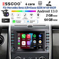 DAB+ Autoradio 64G Android 13 Carplay Für Mercedes Benz A/B-Klasse B200 GPS KAM