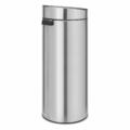 Brabantia Touch Bin Mülleimer Abfalleimer Papierkorb in Matt Steel 30 L 115349