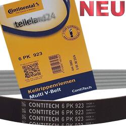 NEU CONTITECH Keilrippenriemen 6PK923 Continental Keilriemen