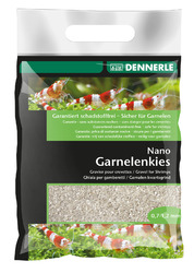 Dennerle Nano Garnelenkies Sunda Weiß  Aquarienkies schadstofffrei 2 kg