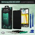 Display Set für Samsung Galaxy A20e A202F LCD Touch Bildschirm + Rahmen ELBI