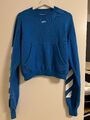 Off-White Damen Sweatshirt  Gr. S blau