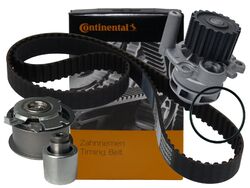 CONTI Zahnriemen +Rollensatz Wasserpumpe ANU AUY AWX BRC BVK BMP BSW 1.9 2.0 TDI