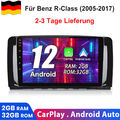 9'' Android 12 Autoradio Für Mercedes Benz R Class W251 2005-2017 GPS Navi Sat