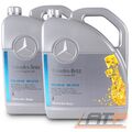 2x 5 L LITER ORIGINAL FÜR MERCEDES BENZ MOTORÖL 5W-40 MB 229.5 MOTORENÖL