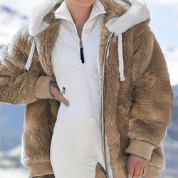 2024 Winter Hooded Parka Damen Jacke Stepp Mantel Steppjacke Langejacke Warm