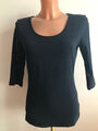 STREET ONE DAMEN SHIRT - SPORTSHIRT - BASIC - DUNKELBLAU - GR: 36