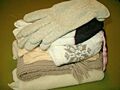 Winterset in BEIGE/GRAU/ROSA-Farbkombi Damen/Mädchen Schals/Mütze/Handschuhe TOP