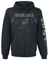 Metallica Kapuzenjacke Herren S&M2 - Skull schwarz Band-Merch, Bands