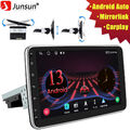 10" Android13 DAB+ Carplay RDS Autoradio 1 DIN GPS Navi WIFI Rotatable Bluetooth