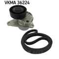 Keilrippenriemensatz SKF VKMA 36224 für Volvo S80 I Xc70 Cross Country V70 II