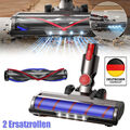 NEU Bürste kompatibel für Dyson V7 V8 V10 V11 V15 Staubsauger 2 Ersatzrollen TOP