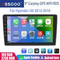 32G Android 13 Autoradio Für Hyundai i30 2012-2016 mit Carplay GPS Navi RDS WIFI