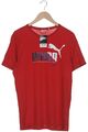 PUMA T-Shirt Herren Oberteil Shirt Sportshirt Gr. EU 48 Baumwolle Rot #pfglwe6