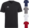 Adidas T-Shirt Entrada 22 Freizeit Baumwoll Shirt Fußball Sport kurzarm Herren