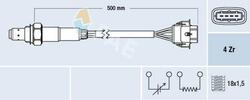 FAE 77303 Lambdasonde vor Kat Oxygen O2 Sensor für OPEL ZAFIRA B (A05) Beheizt