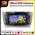 7" 64GB 8-Kern Android 13 DAB+ Autoradio Navi GPS Für SEAT IBIZA CarPlay DSP GPS