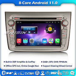 8 Kern 7"Autoradio Android 13 GPS Navi Carplay DAB+DSP Bluetooth Alfa Romeo Mito