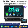 4G+64G Autoradio Android 13 Für Fiat Ducato/Peugeot Boxer/Citroen Jumper WIFI BT