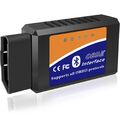 OBD2 Diagnosegerät Bluetooth Adapter Stecker Scanner Auto für Android und iPhone