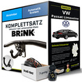 Für VW Passat Limousine B6 3C2 Anhängerkupplung abnehmbar +eSatz 7pol uni 05-10